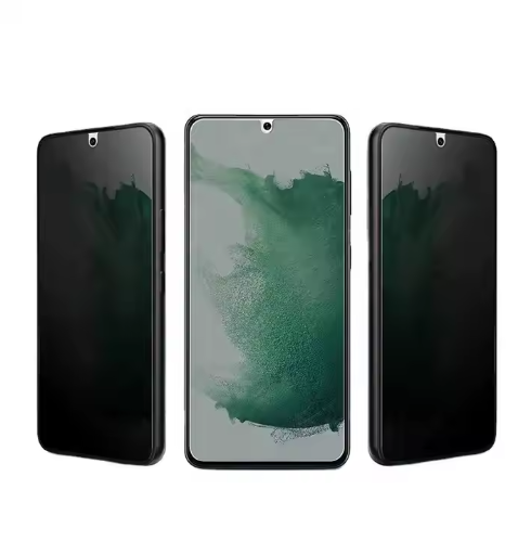 Anti-peeping Magnetic Tempered Glass Double-sided Phone Case For Samsung S21-25 Series