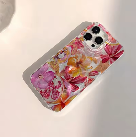 Cute tropical pink foto's